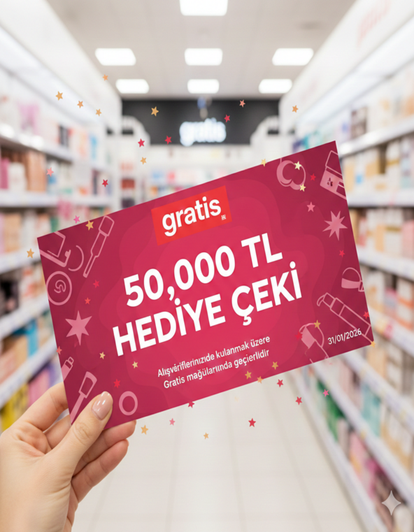 50.000 TL GRATİS ÇEKİ!