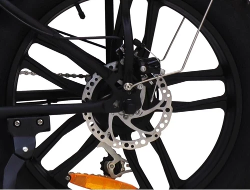 Skyjet Nitro Pro Kalın Tekerli Elektrikli Bisiklet Siyah E-Bike