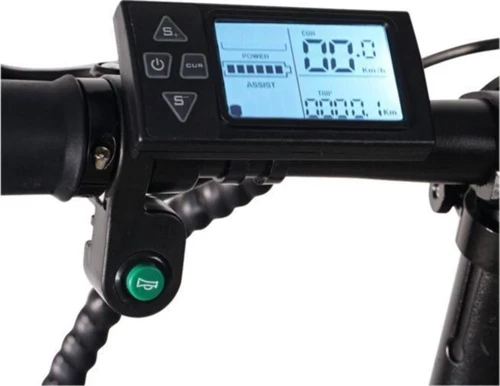 Skyjet Nitro Pro Kalın Tekerli Elektrikli Bisiklet Siyah E-Bike