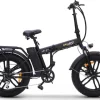 Skyjet Nitro Pro Kalın Tekerli Elektrikli Bisiklet Siyah E-Bike